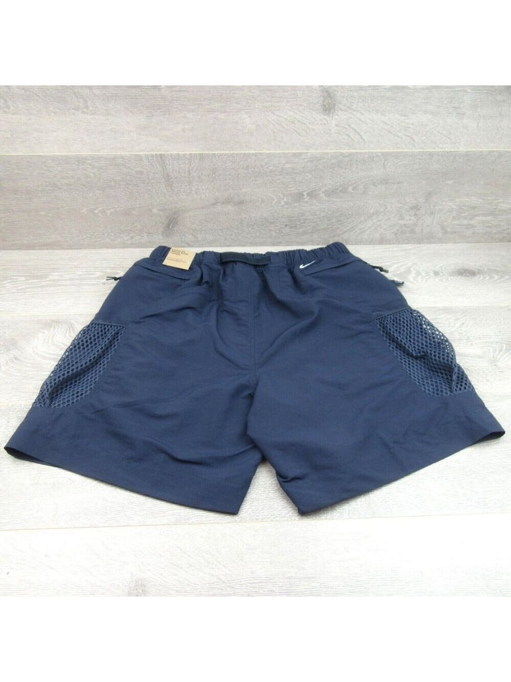 Nike ACG "Snowgrass" Cargo Shorts Men's Size Large Thunder Blue NEW - Picture 10 of 15